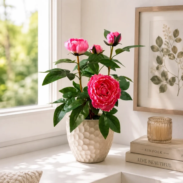 PEONIA W DONICZCE 53CM